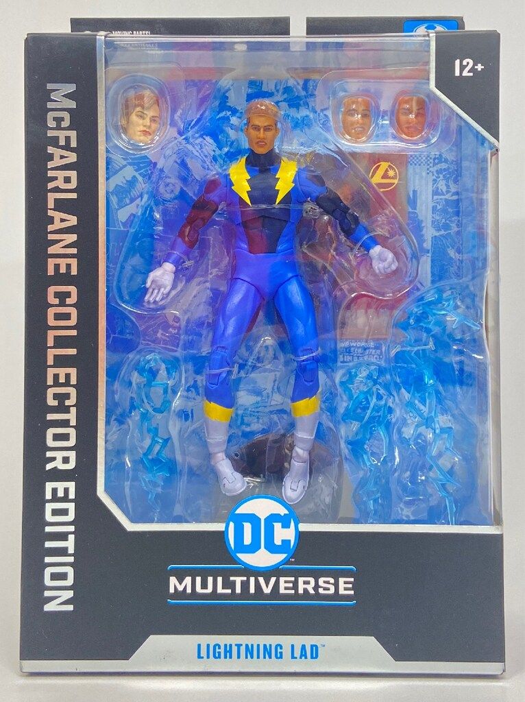 McFARLANE TOYS McFARLANE COLLECTOR EDITION LEGION OF SUPER HEROES LIGHTNING LAD 7インチ