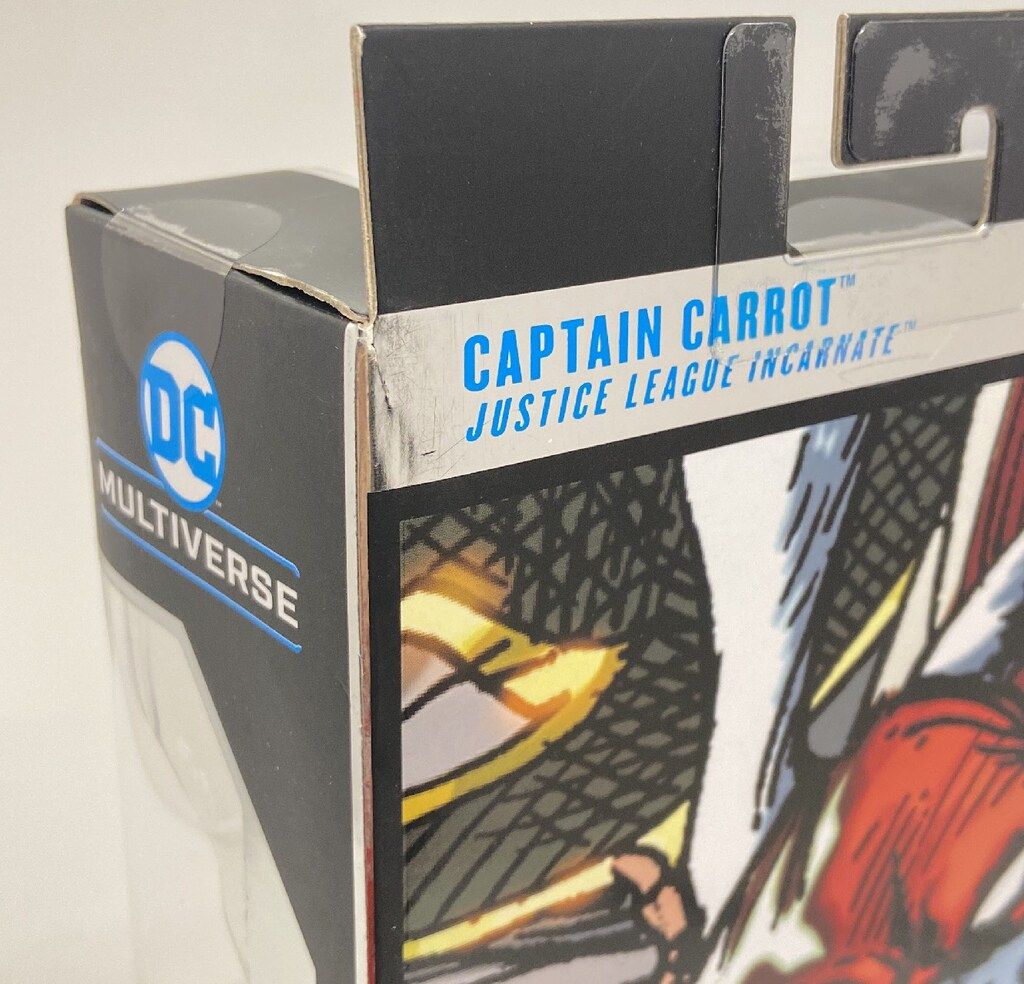 McFARLANE TOYS McFARLANE COLLECTOR EDITION JUSTICE LEAGUE INCARNATE CAPTAIN CARROT 7インチ