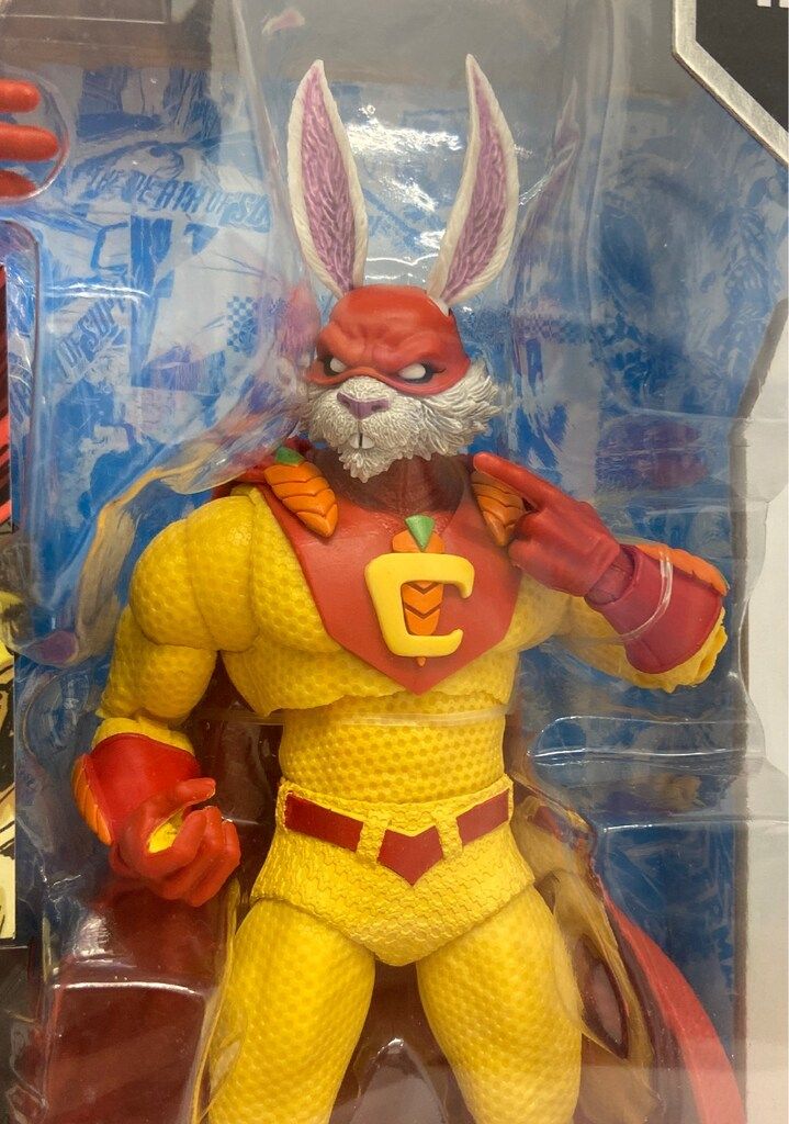 McFARLANE TOYS McFARLANE COLLECTOR EDITION JUSTICE LEAGUE INCARNATE CAPTAIN CARROT 7インチ