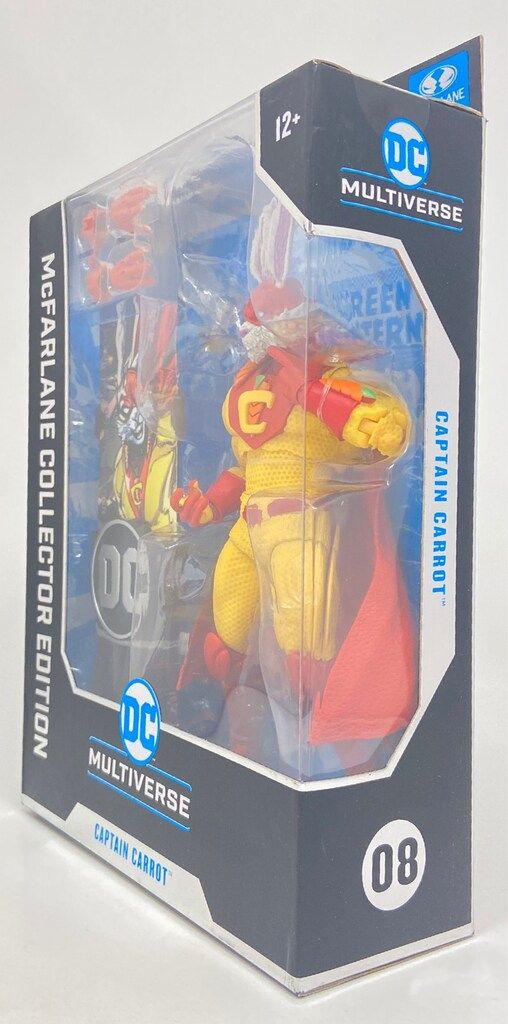 McFARLANE TOYS McFARLANE COLLECTOR EDITION JUSTICE LEAGUE INCARNATE CAPTAIN CARROT 7インチ