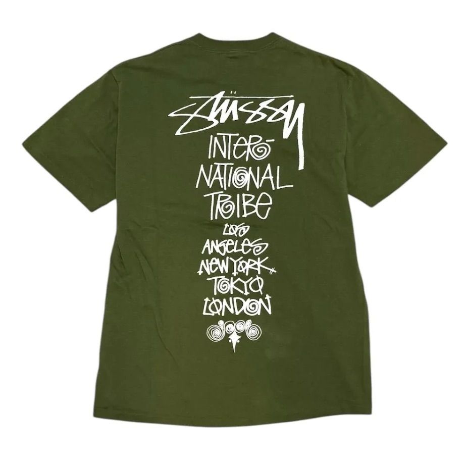 激レア OLD STUSSY『WORLD TOUR』ポロシャツ ワールドツア90 90's~00's STUSSY 紺タグ World Tour OLD STUSSY - メルカリ