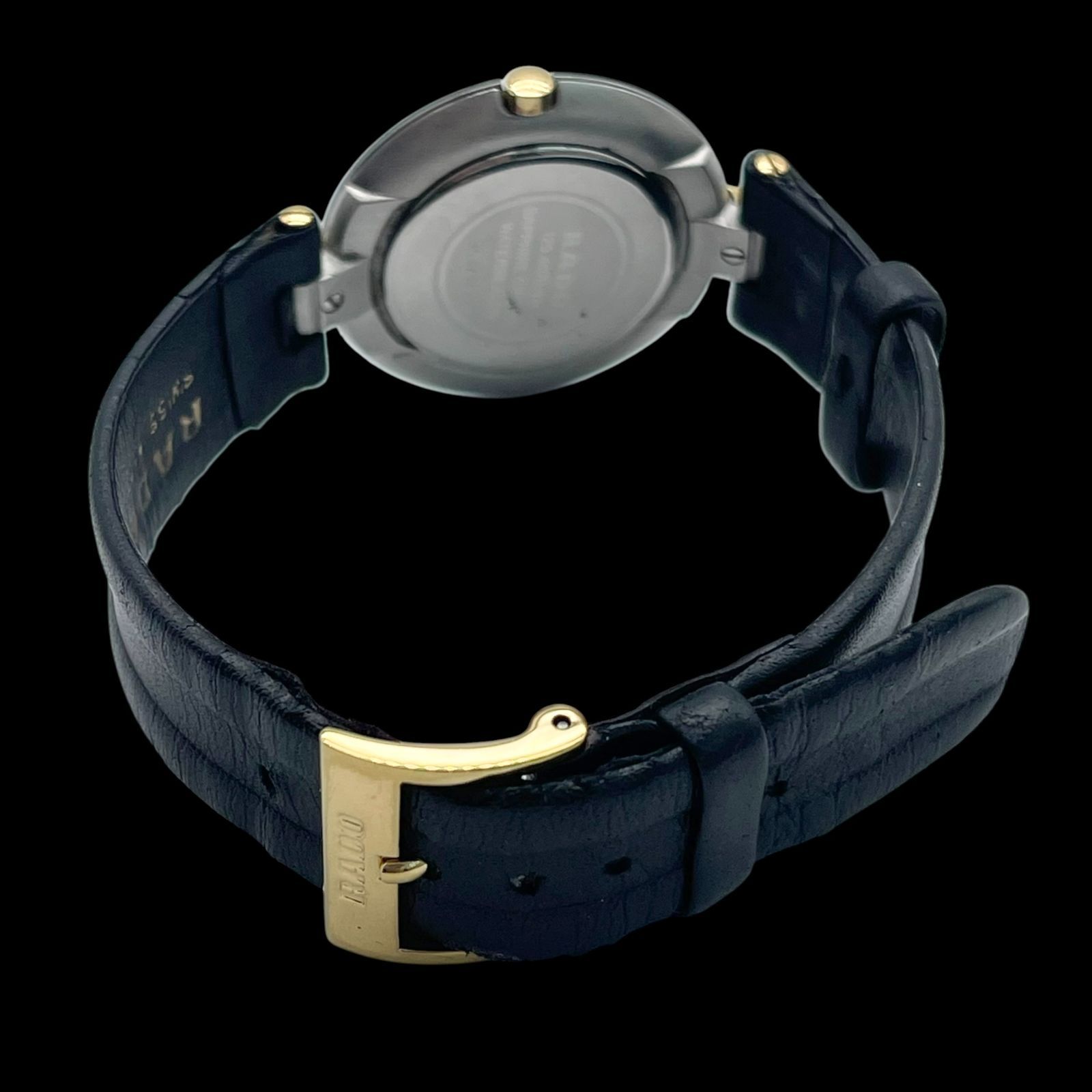 新品電池 稼働品 RADO ラドー レディース腕時計 レザーベルト ラウンド