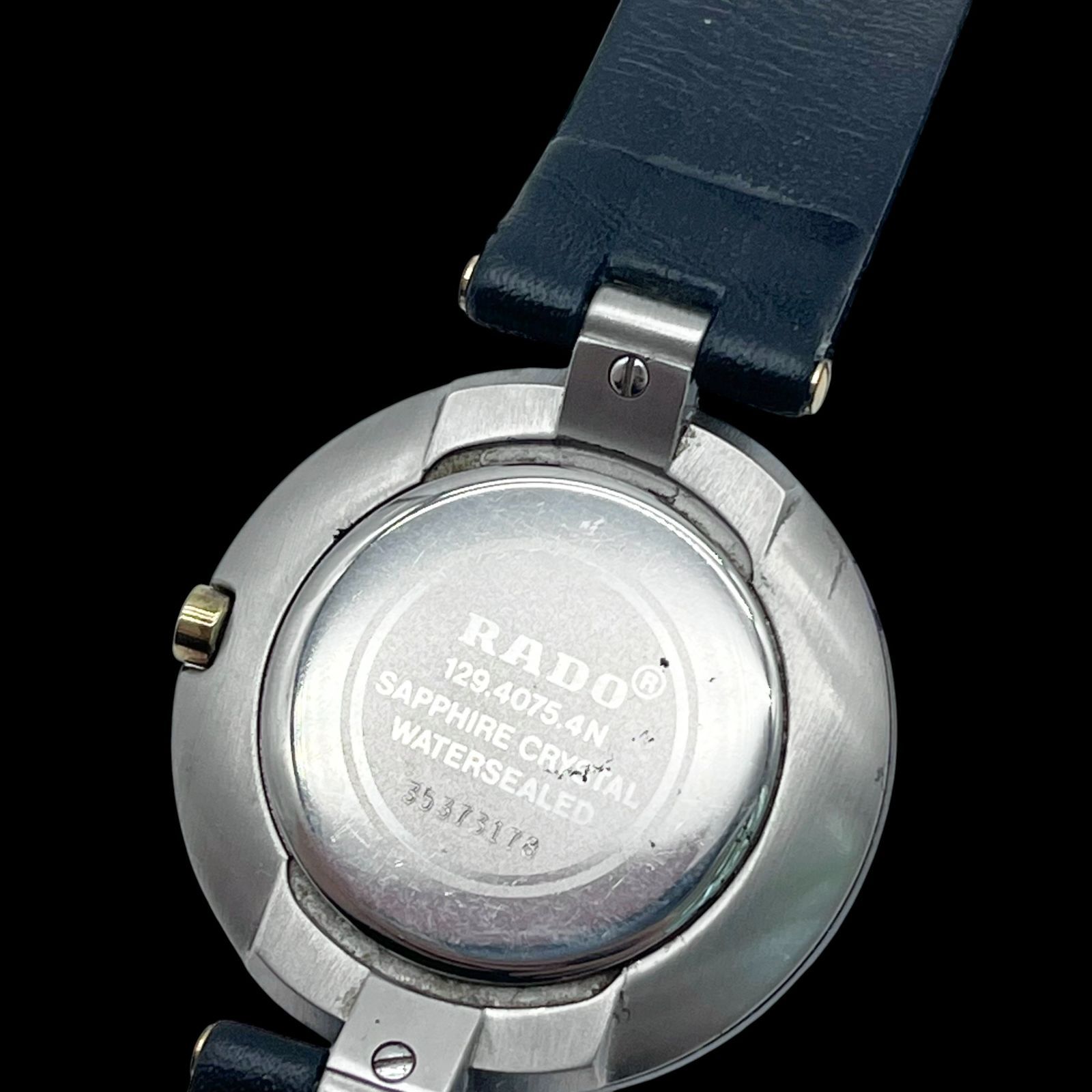 新品電池 稼働品 RADO ラドー レディース腕時計 レザーベルト ラウンド