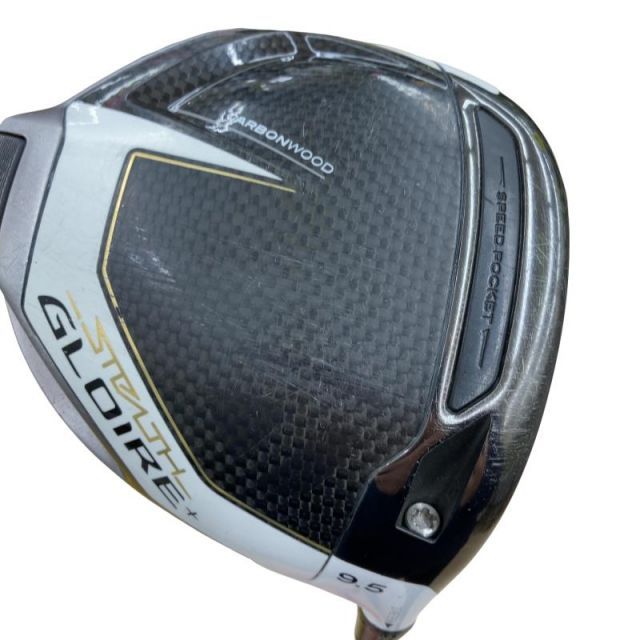 【中古】 テーラーメイド STEALTH GLOIRE+ 9.5° ドライバー DR SPEEDER NX for TM(DR) (フレックスSR) メンズ 男性用 右利き 右用 Dランク ゴルフクラブ