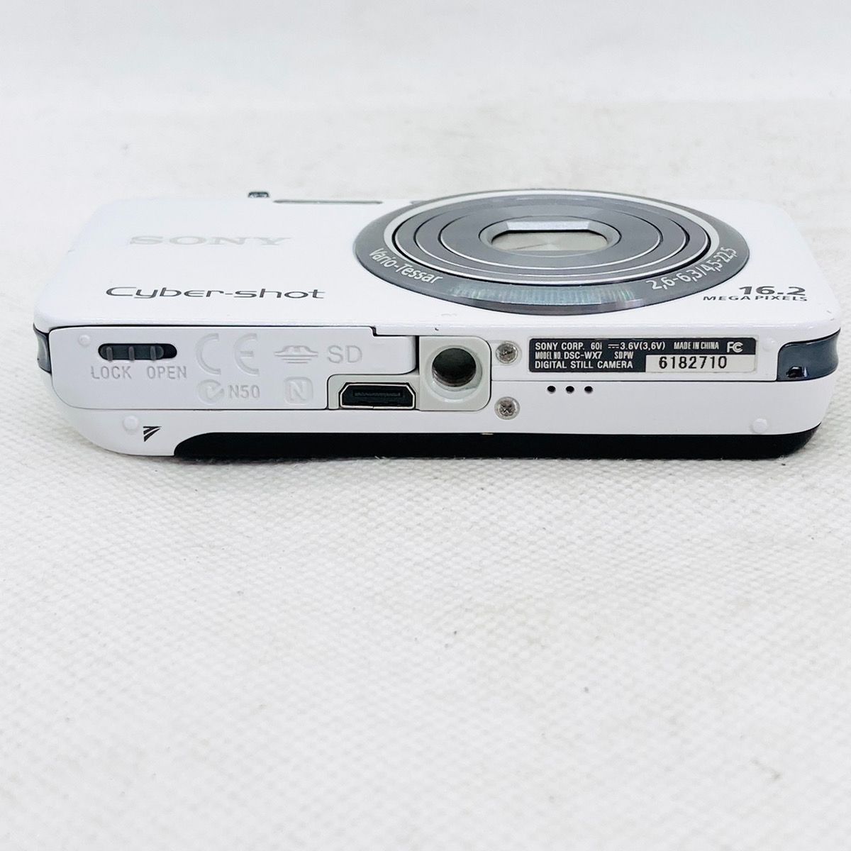 【動作確認済美品】SONY Cyber-shot DSC-WX7（新バッテリー） 動作確認済】SONY Cyber-shot DSC-WX7 本体＋バッテリーのみ - メルカリ
