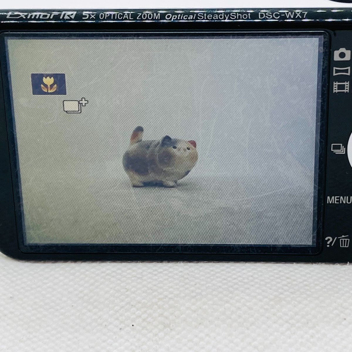 動作確認済】SONY Cyber-shot DSC-WX7 本体＋バッテリーのみ - メルカリ