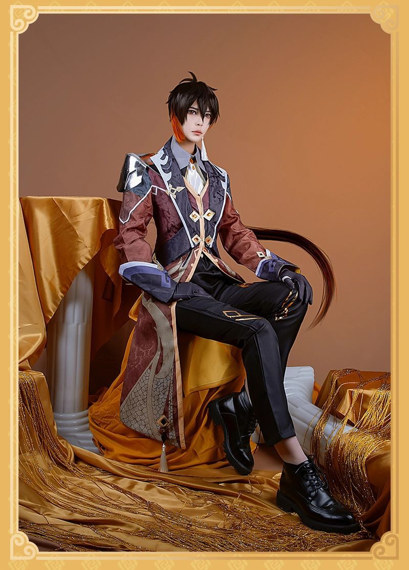 原神 鍾離 コスプレ 岩王帝君 コスプレ衣装セット cosplay服 コスチューム 原神 鍾離 コスプレ 岩王帝君 コスプレ衣装セット cosplay服 コスチューム