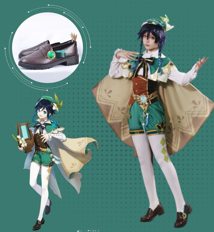 原神 バルバトス ウェンディ コスプレ衣装セット cosplay服