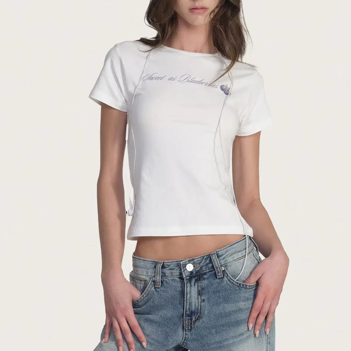 THETIS SWEET あんさんぶるスターズ！！(あんスタ) ブルーベリー ベイビー Tシャツ