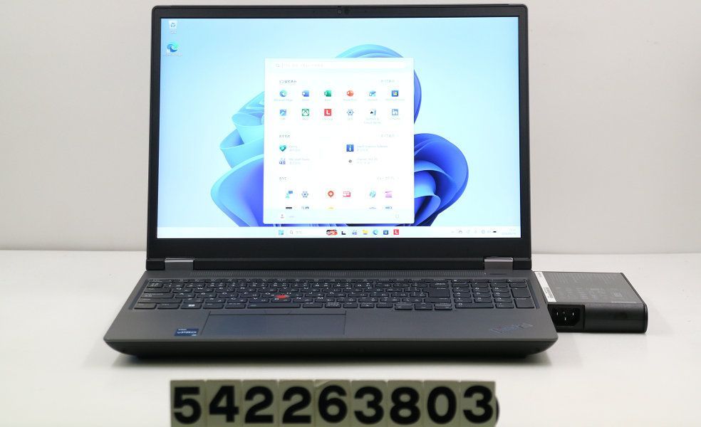 Lenovo ThinkPad P16 Gen1 Core i7 12850HX 2.1GHz/32GB/1024GB(SSD)/16W/WQUXGA(3840x2400)/Win11/NVIDIA RTXA5500(16GB) 【542263803】