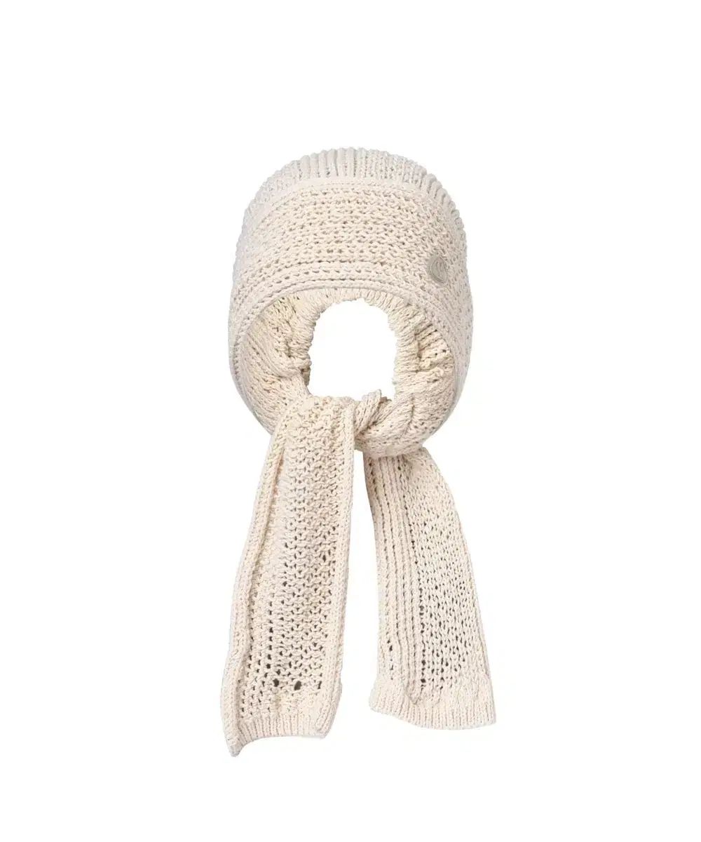 ISSEY MIYAKE イッセイミヤケ coyseio スカーフハット ベージュ
