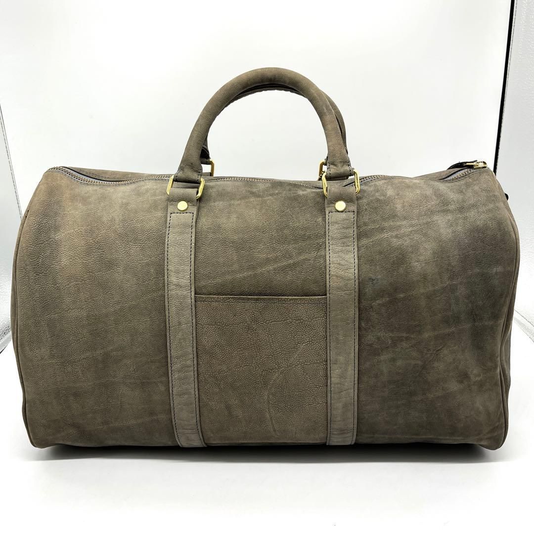 enrico alloni 2way ボストンバッグ エレファントレザー型押し enrico alloni エンリコアローニ ボストンバッグ 2way ショルダー