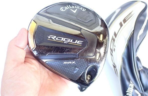 Callaway Rogue ST Max ドライバー9度 ヘッドのみ Brand New 2022 Callaway Rogue ST Max 9 degree Driver Head & Screw