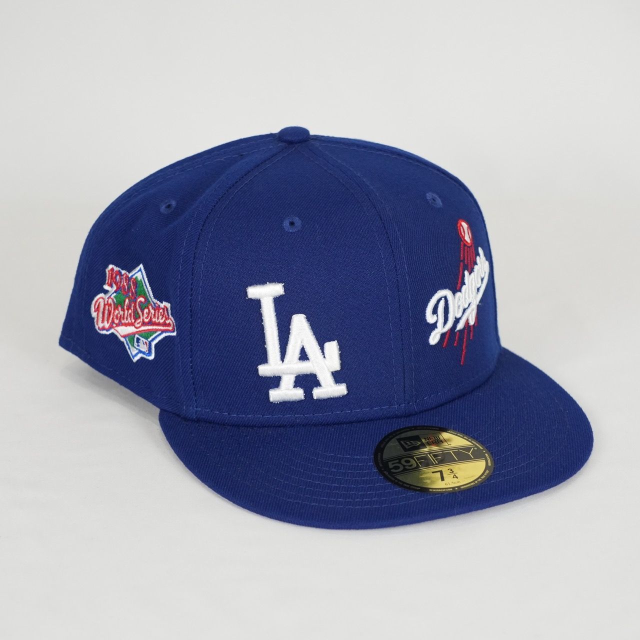 【新品】ロサンゼルス・ドジャース New Era Los Angeies Dodgers 59Fifty Fitted Pride Patch - Blue/Mult... 7 3/4 (61.5cm) ニューエラ 59FIFTY キャップ 大谷翔平 山本由伸