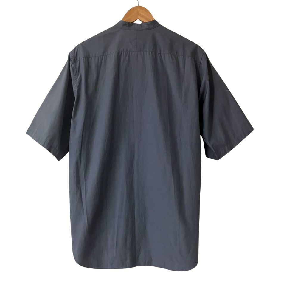 AURALEE WASHED FINX TWILL HALF SLEEVED P/O SHIRTS オーラリー 半袖