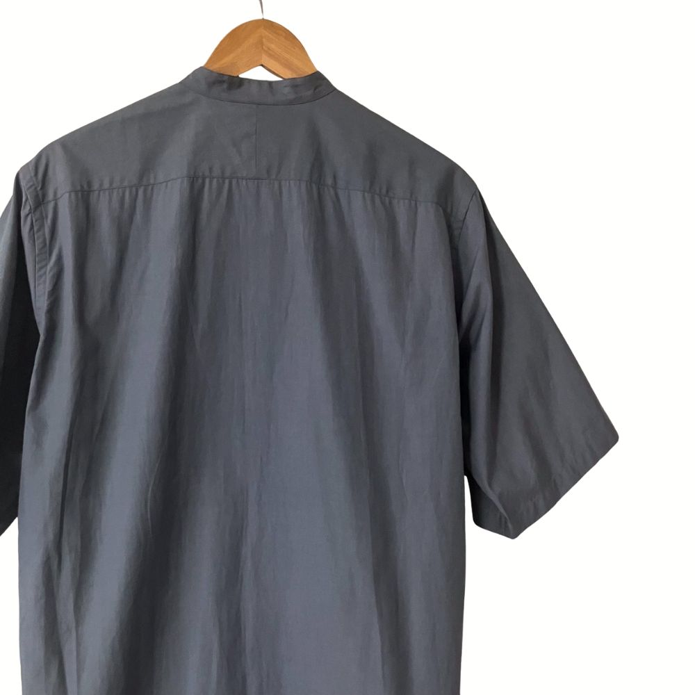 AURALEE WASHED FINX TWILL HALF SLEEVED P/O SHIRTS オーラリー 半袖