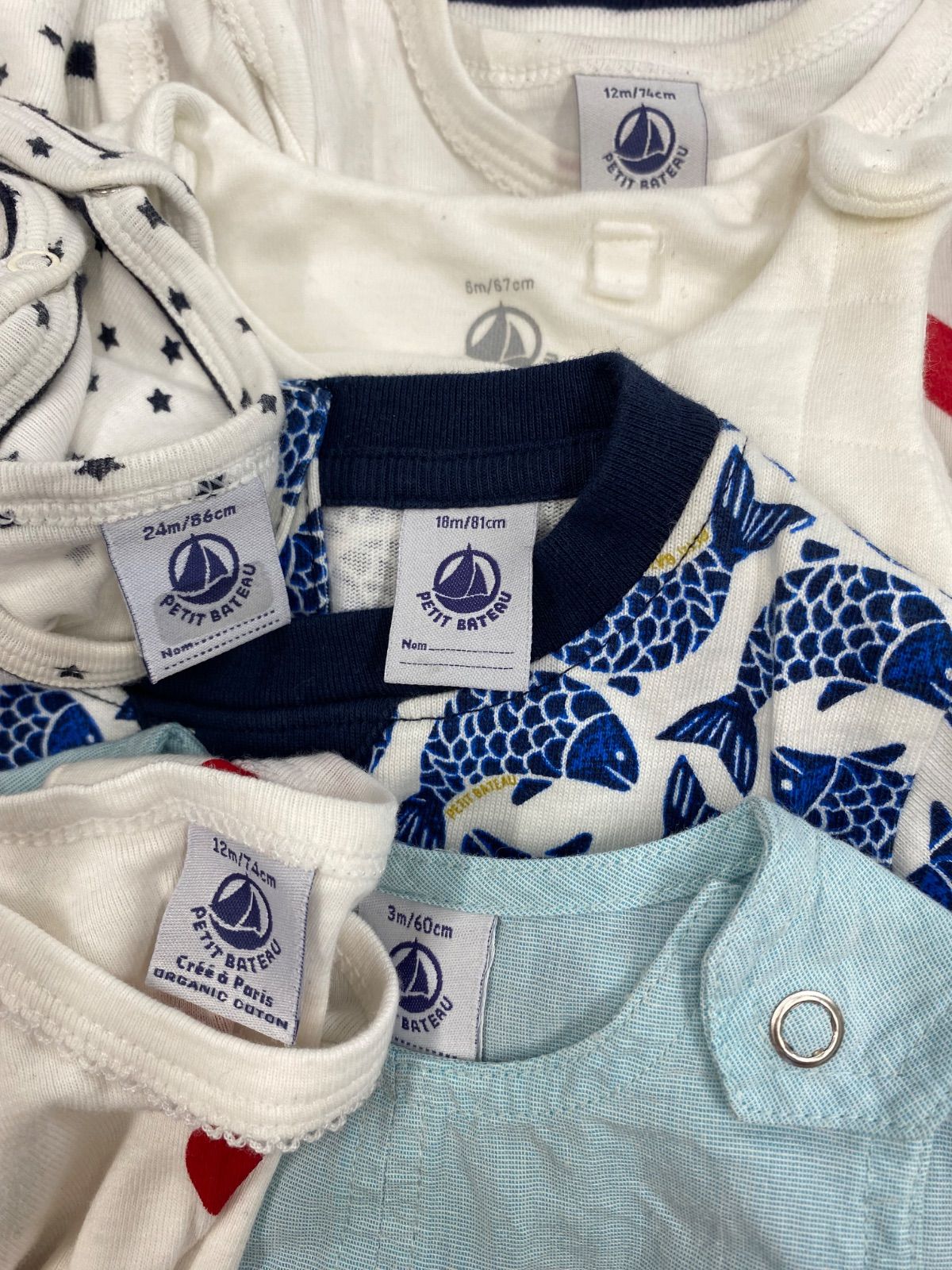S771☆ プチバトー おまとめ17点 ベビー キッズ PETIT BATEAU タグ付き 