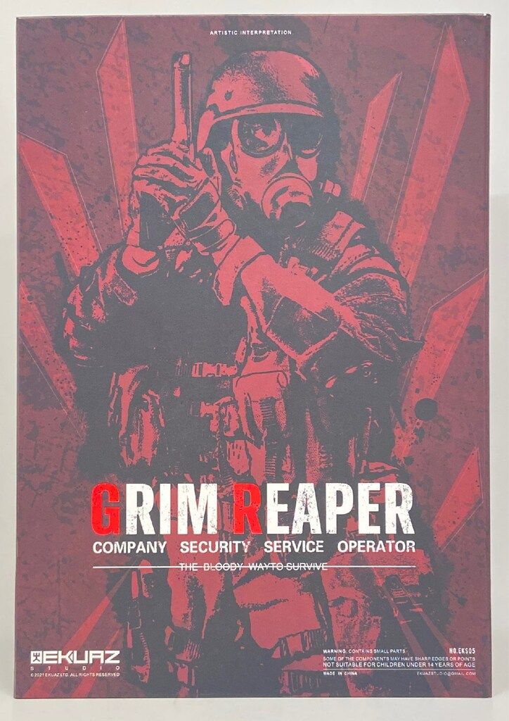 EKUAZ STUDIO COLLECTIBLE FIGURE GRIM REAPER 1/6スケール