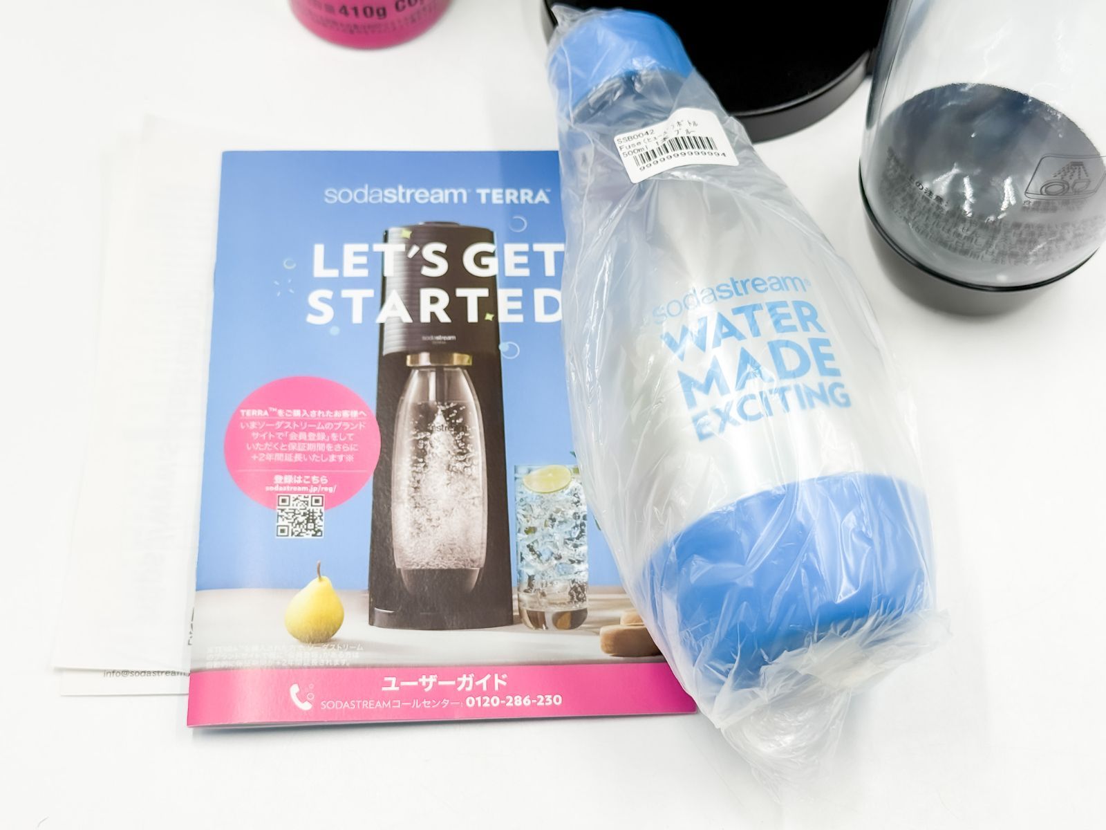 sodastream TERRA ソーダストリーム 炭酸水メーカー 未使用品 - メルカリ