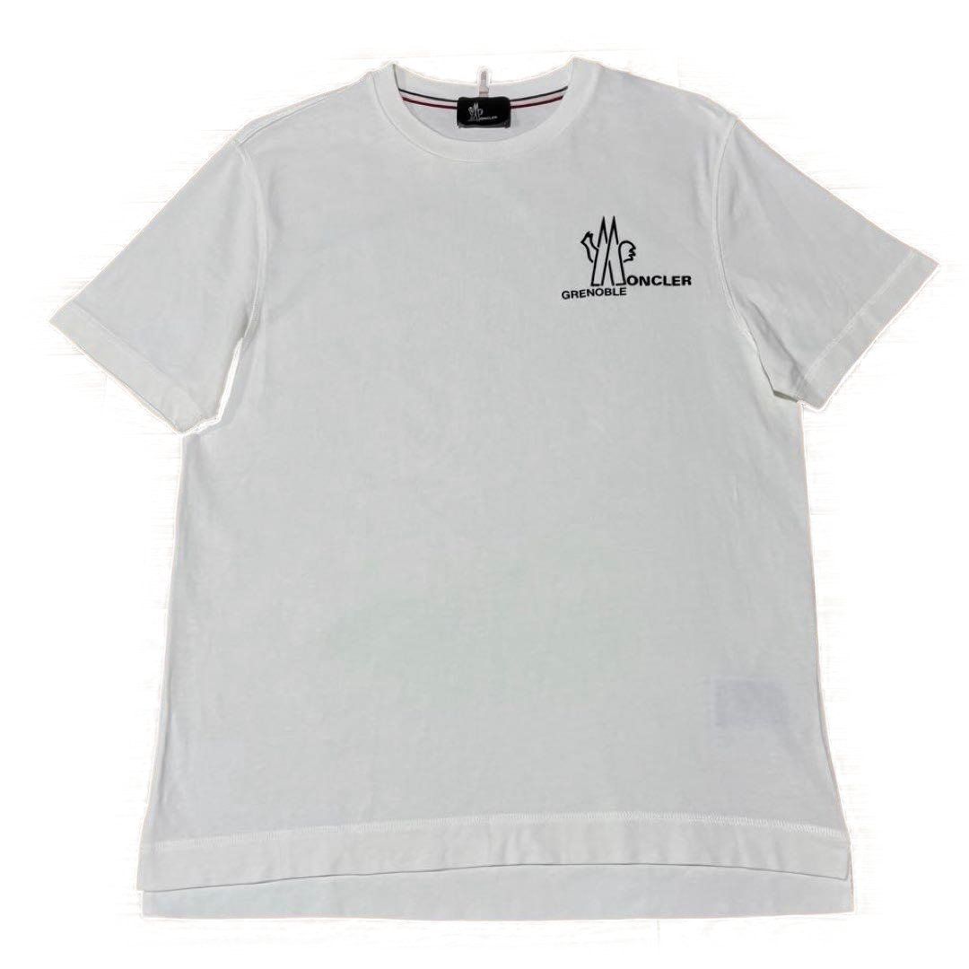 モンクレール グルノーブル L ホワイト Tシャツ 5S548 - メルカリ
