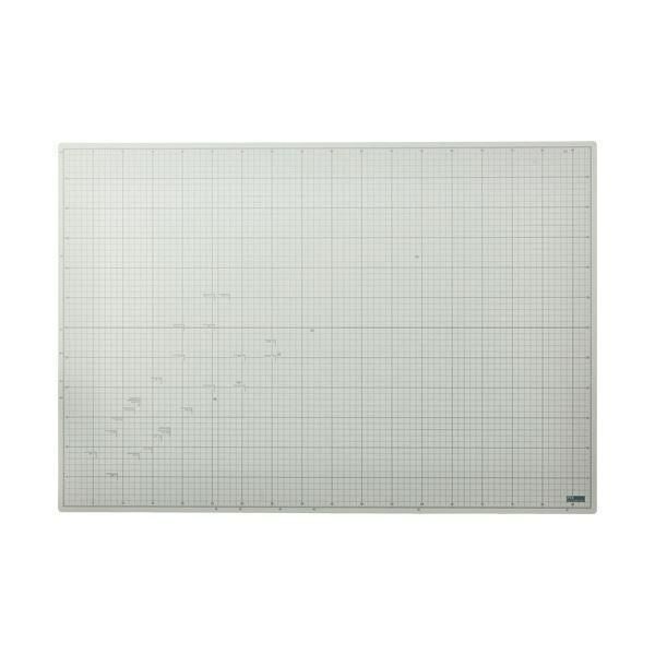 （まとめ）TANOSEE フタル酸エステル不使用 滑りにくいカッターマット A1 620×900mm 1枚 〔×3セット〕
