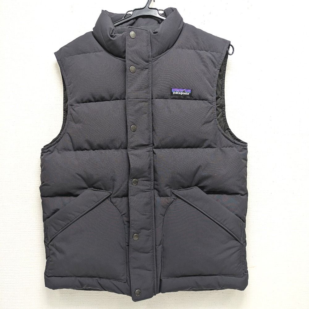 Dz451551 パタゴニア ダウンベスト MEN’S DOWNDRIFT VEST Sサイズ 20785 ブラック メンズ patagonia 中古美品