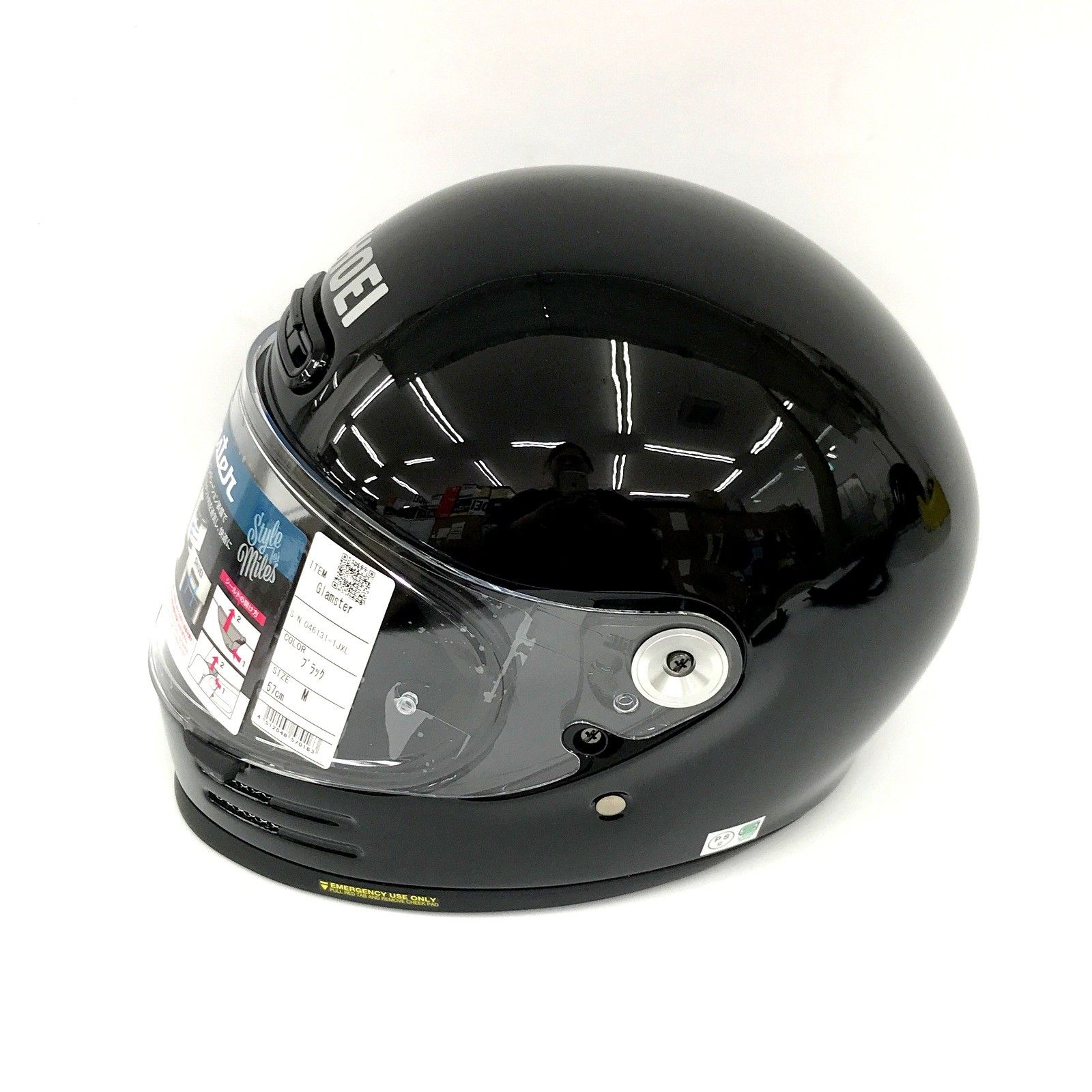 SHOEI ショウエイ Glamster ブラック Mサイズ フルフェイス ヘルメット 