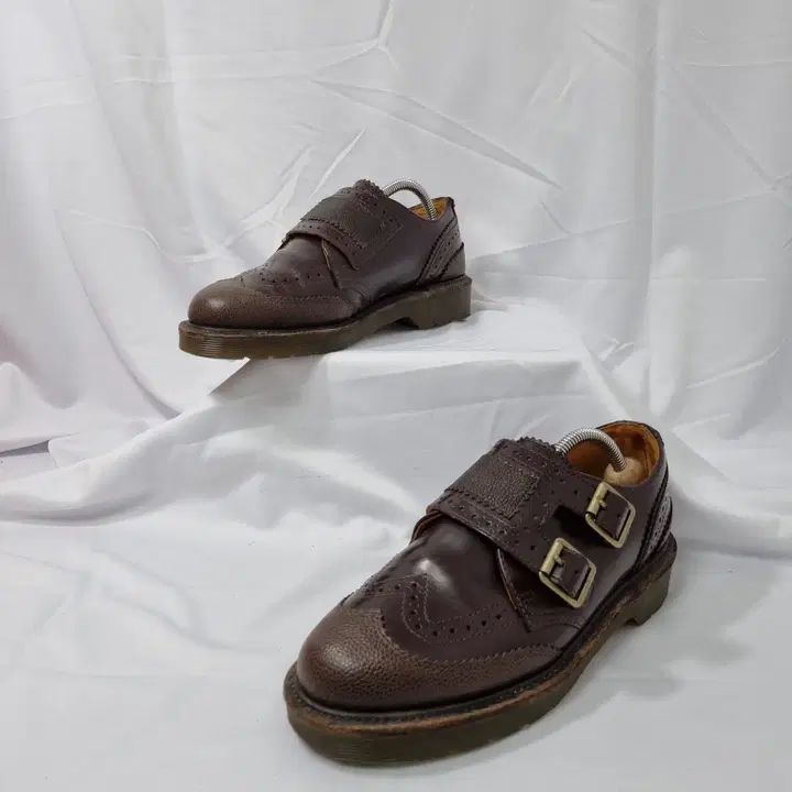 ドゥーハヴィンテージ uk6 250 DR. MARTENS ドクターマーチン CARL カール ダブル モンク ウイングチップ 靴