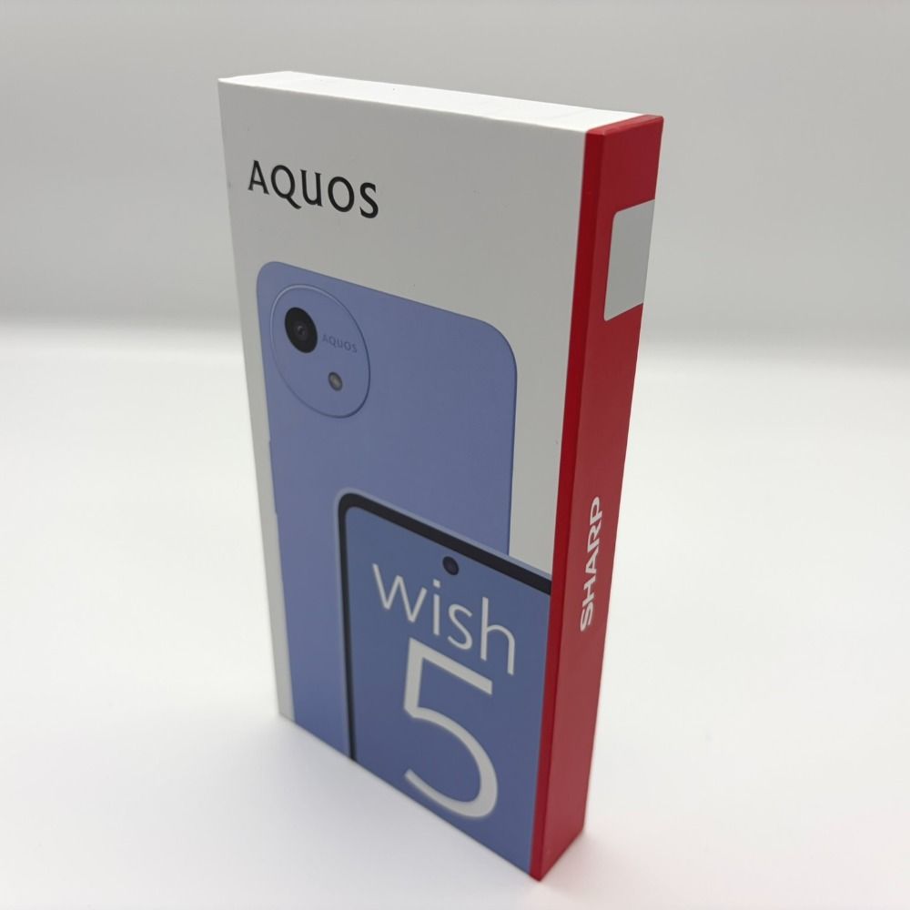 SHARP AQUOS Androidスマホ wish5 ミソラ SIMフリー SH-M32 未使用品