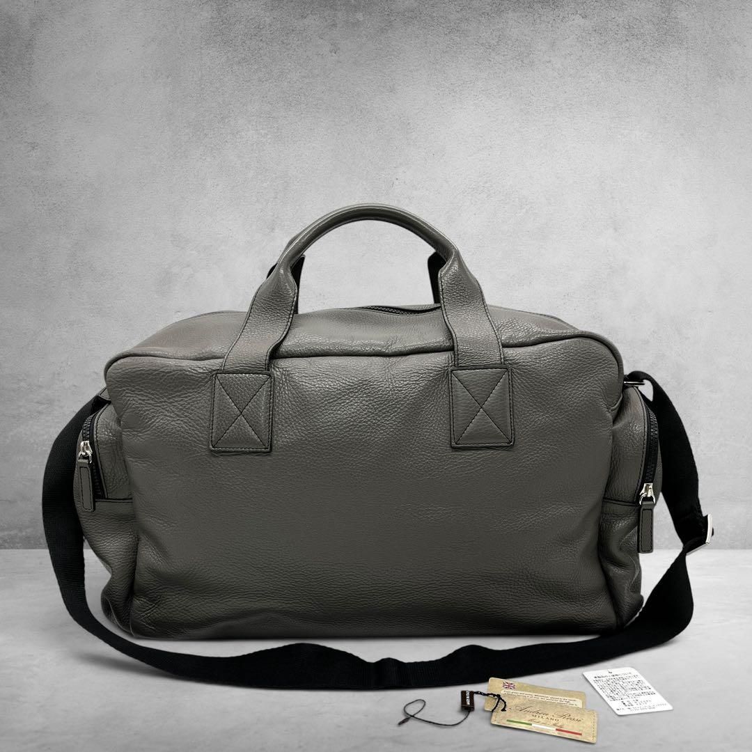 Andrea Rossi アンドレアロッシ ボストンバッグ 2way ショルダーバッグ