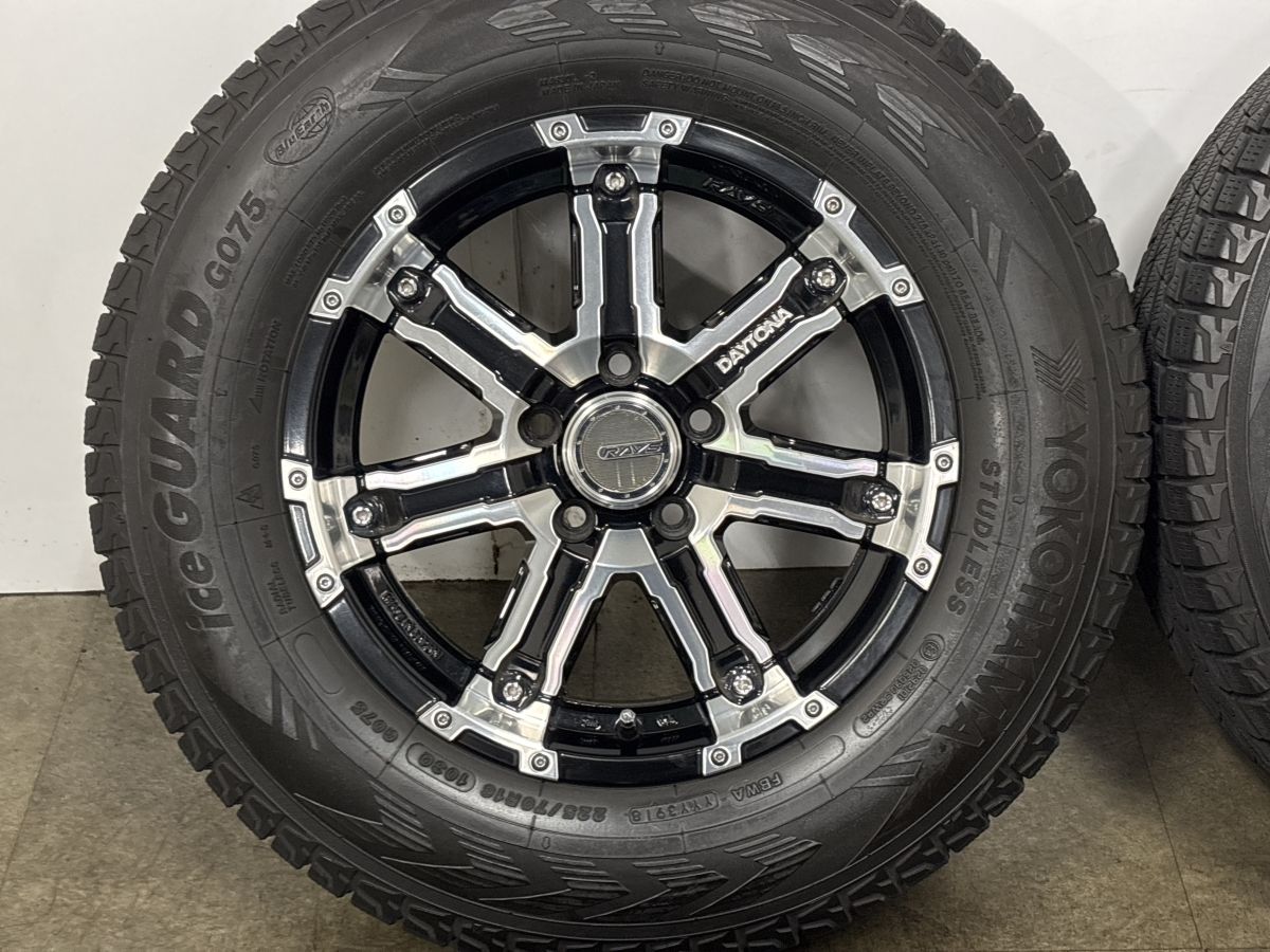 カスタム用に】RAYS DAYTONA FDX-D 16in 7J +40 PCD114.3 ヨコハマ