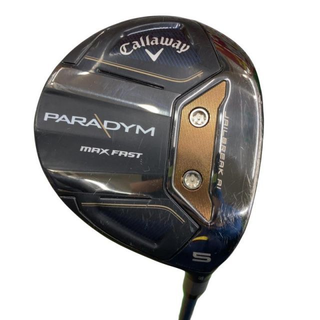 【中古】 キャロウェイ PARADYM MAX FAST 5W フェアウェイウッド FW SPEEDER NX 40 for CW(PARADYM FW) (フレックスR) メンズ 男性用 右利き 右用 Cランク ゴルフクラブ