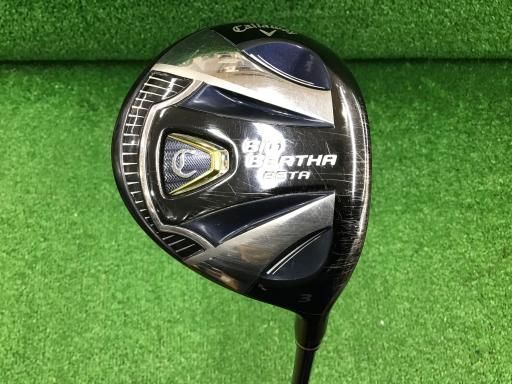 【中古】 キャロウェイ BIG BERTHA(2016) BETA 3W フェアウェイウッド FW GP for BIG BERTHA(フェアウェイ) (フレックスR) メンズ 男性用 右利き 右用 Cランク ゴルフクラブ