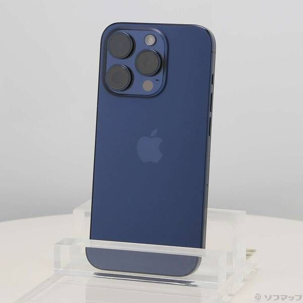 ソフマップ 〔中古品〕 iPhone15 Pro 256GB ブルーチタニウム MTUG3J／A SIMフリー【305】