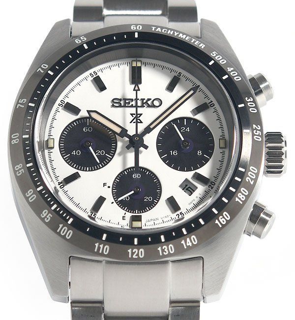 箱保付 新品同様 SEIKO セイコー PROSPEX プロスペックス SPEEDTIMER スピードタイマー SBDL085 V192-0AF0 クロノグラフ ソーラー メンズ