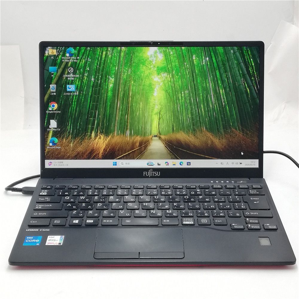 高性能 Wi-Fi有 赤色 ノートパソコン 中古良品 富士通 U9311/F レッド Core i5 1145G7 16GB 256G 高速SSD 無線 Windows11 Office 即使用可