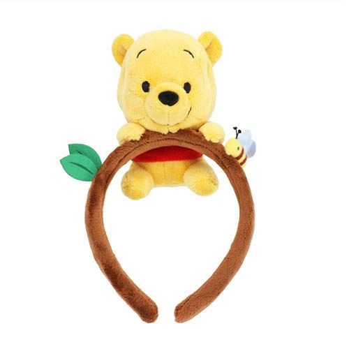 くまのプーさん カチューシャ【パーク限定】 ぬいぐるみ付 ファンキャップ グッズ お土産t