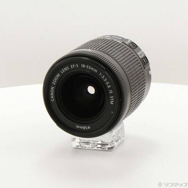ソフマップ 〔中古品〕 Canon EF-S 18-55mm F3.5-5.6 IS STM (レンズ)【349】