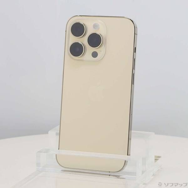 ソフマップ 〔中古品〕 iPhone14 Pro 128GB ゴールド MQ073J／A SIMフリー【297】