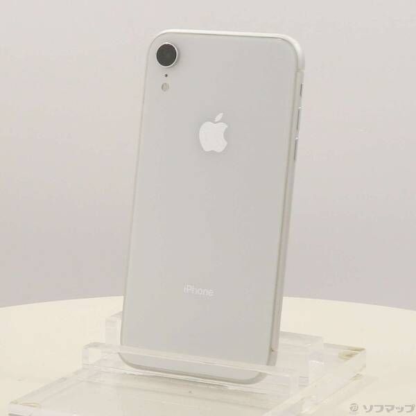ソフマップ 〔中古品〕 iPhoneXR 64GB ホワイト MT032J／A SIMフリー【269】