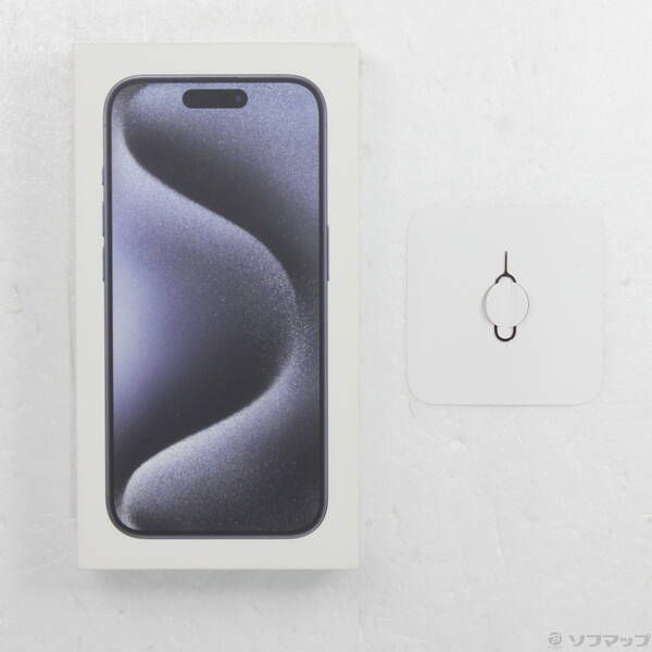 ソフマップ 〔中古品〕 iPhone15 Pro 256GB ブルーチタニウム MTUG3J／A SIMフリー【258】