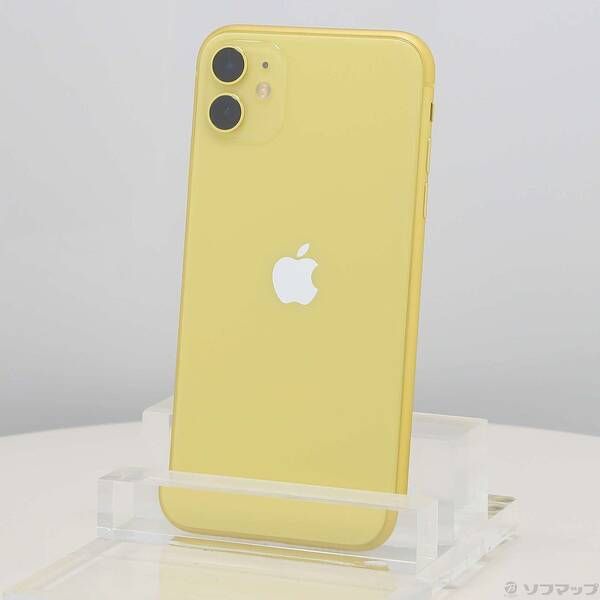 ソフマップ 〔中古品〕 iPhone11 128GB イエロー MWM42J／A SIMフリー【258】