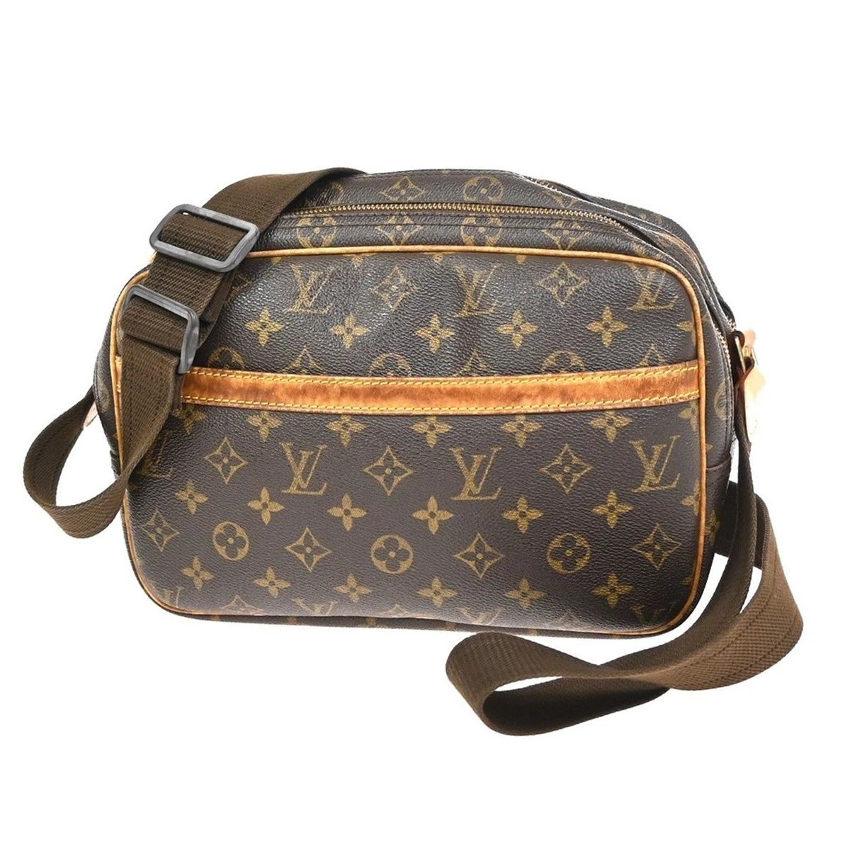 LOUIS VUITTON ルイ・ヴィトン リポーターPM ショルダーバッグ モノグラム レザー M45254 34KC186