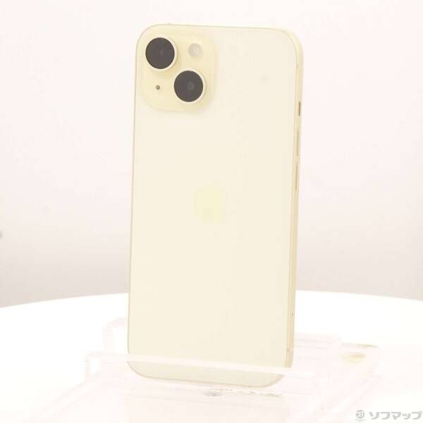 ソフマップ 〔中古品〕 iPhone15 128GB イエロー MTMK3J／A SIMフリー【349】