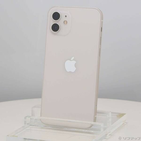 ソフマップ 〔中古品〕 iPhone12 128GB ホワイト MGHV3J／A SIMフリー【352】