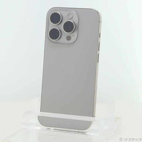 ソフマップ 〔中古品〕 iPhone15 Pro 128GB ナチュラルチタニウム FTU93J／A SIMフリー【305】
