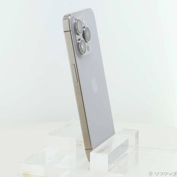 ソフマップ 〔中古品〕 iPhone15 Pro 128GB ナチュラルチタニウム FTU93J／A SIMフリー【305】