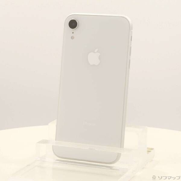 iPhone XR 64GB ホワイト SIMフリー 中古 Aランク - メルカリ