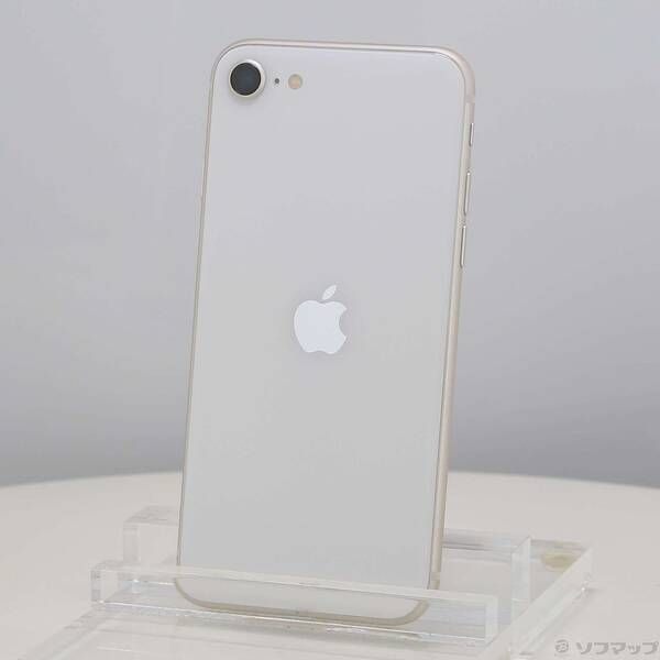 ソフマップ 〔中古品〕 iPhone SE 第3世代 64GB スターライト MMYD3J／A SIMフリー【198】