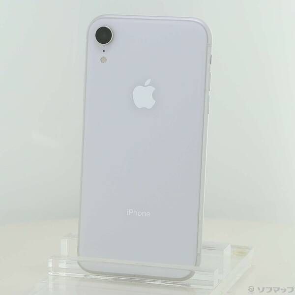 ソフマップ 〔中古品〕 iPhoneXR 64GB ホワイト MT032J／A SIMフリー【258】